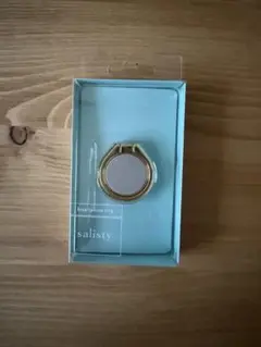 salisty スマートフォンリング ゴールド