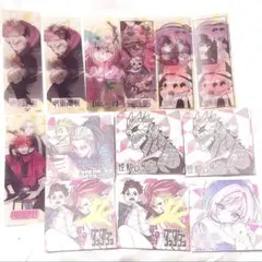 ナツコミ ツインステッカー しおり 呪術廻戦 ワンピース 推しの子 ジャンプ