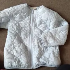 プティマイン リボン柄キルティング ジャケット