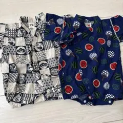 ２着セット　甚平 70cm ベビー　美品