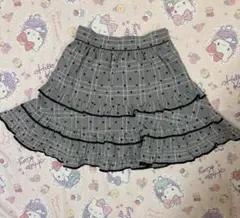 シークレットハニー チェック ハート柄 スカート スカパン