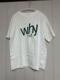 TOMORROWLAND why not ロゴTシャツ ホワイト Sのサムネイル