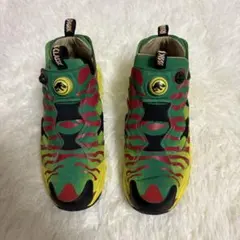 コラボ！28cm XLARGE×Reebokリーボックポンプフューリー タイダイ 