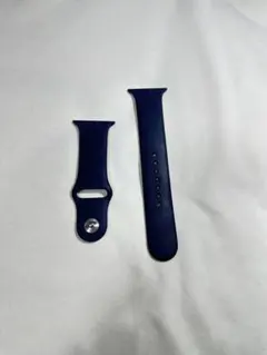【中古】Apple Watch ネイビー シリコンバンド