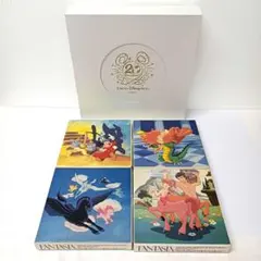 東京ディズニー　20周年 スタンド付き装飾用皿　ファンタジア　絵皿　５枚セット