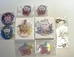 ちいかわ　超まじかるちいかわ　ホログラム缶バッジ　アクリルスタンド　セット