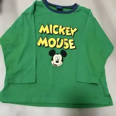 ミッキーマウス 七分袖カットソー 120cm