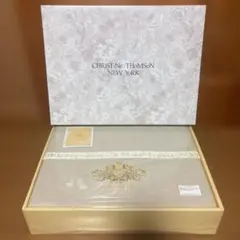 CHRISTINE THOMSON　絹　 毛布　 シルク毛布