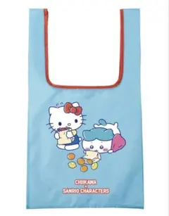 ちいかわ × サンリオキャラクターズ エコバッグ ハチワレ × ハローキティ