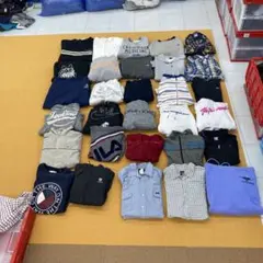 Q3 アメリカ古着　ブランドミックス　長袖類　スウェット 30着セットまとめ売り