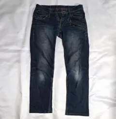 メンズ デニムパンツ ジーンズ インディゴのサムネイル