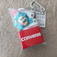ガチャ詰め風ポーチ エンジェルブルー ナカムラくん コンバース