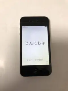 Apple iPhone 4 ブラック　充電ケーブル付きのサムネイル