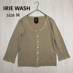 IRIE WASH イリエウォッシュ ニット カーディガン ゴールド