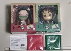 鬼滅の刃 るかっぷ 竈門炭治郎&竈門禰豆子セット 限定特典 座布団付き