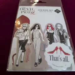 新品☆プラダを着た悪魔2 The Devil Wears Prada ステッカー - メルカリ