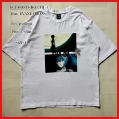 ティーケータケオキクチ 新世紀エヴァンゲリオン 綾波レイ コラボTシャツ M