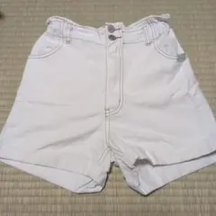 デニムショートパンツ ・ホワイト