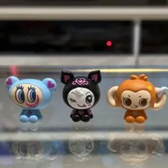 ナルミヤキャラクターズ ちびコレフィギュア 3体　メゾピアノ　デビリーちゃん
