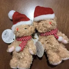 TULLYS タリーズ　ベア　ベアフル　クリスマス2体