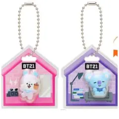 BT21 リバーシブルアクリルキーホルダー KOYA&MANG
