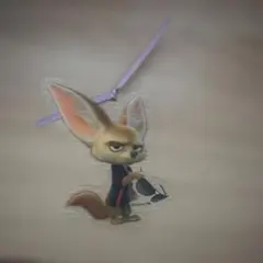 ズートピアダイカットブックマーカー　フィニック