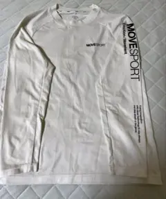 DESCENTE MOVE SPORT 長袖カットソー ホワイト M
