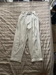 Heather プリーツ入り スラックス