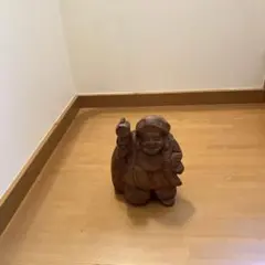 木製 福の神像 約30cm - メルカリ