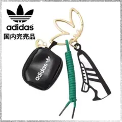国内完売品☆正規品 アディダス キーチェーン キーホルダー ブラック