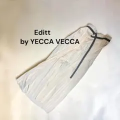 Editt by YECCA VECCA プリーツスカートベルトアイボリーのサムネイル
