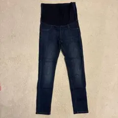 UNIQLO マタニティデニム M ダークブルー