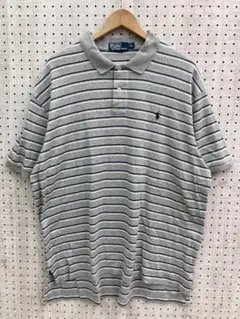 Polo by Ralph Lauren ロゴ刺繍 ボーダー 半袖ポロシャツ