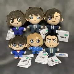 名探偵コナン ぬいぐるみ 初期 希少 マスコット 3種セット レトロ