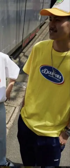 DIASPORA イエロー Tシャツのサムネイル