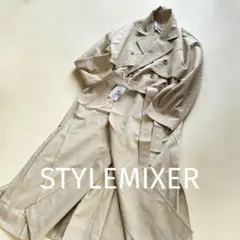 新品同様タグ付きSTYLEMIXER ベージュ トレンチコート ベルト付き