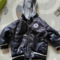 グレー フード付きジャケット　コンバース　CONVERSE