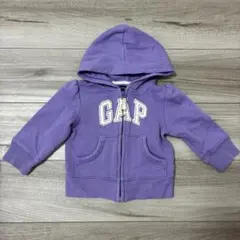BabyGAP フード付きパーカー 90 紫色 女の子