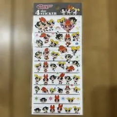 4サイズステッカー　パワーパフガールズ　パワパフ　新品未使用品