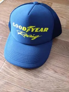 GOODYEAR Racing メッシュキャップ 青フリーサイズのサムネイル