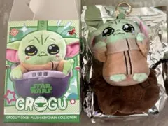 最安値】スターウォーズ グローグー サンタ コスビ ぬいぐるみ