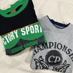 【2点セット】MAQUS BOY 長袖Tシャツ 140