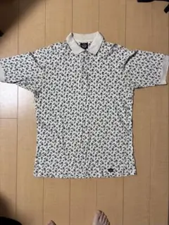 90年代　DOCKERS ペイズリー柄 ポロシャツ 表記Mサイズ　XL相当のサムネイル