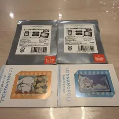 I.CINNAMOROLL アイシナモロール ミニフィルム風 ステッカー 2種