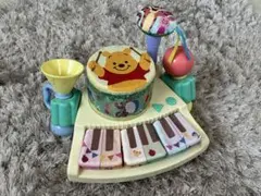 タカラトミー やわらかズンチャカバンド くまのプーさん ベビートイのサムネイル