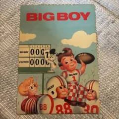 レトロ　BIG BOY ビッグボーイ 下敷き