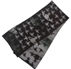 Vivienne Westwood 惑星柄 マフラー 美品 リバーシブル オーブ