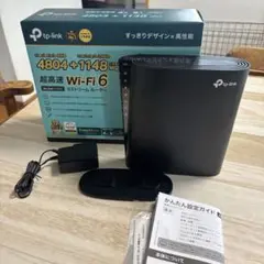 TP-Link Wi-Fi 6 ルーター 4804 + 1148 Mbps