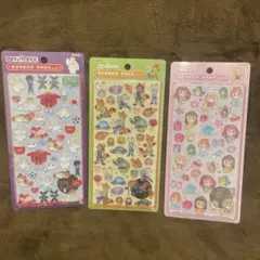 ボンボンドロップシール ディズニー 3枚セット