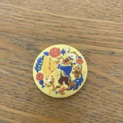 ディズニー刺繍ピンバッジ